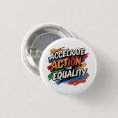 女国際的の日3月8日 缶バッジ (正面&裏面)