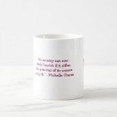 女国際的の日8月 コーヒーマグカップ (中央)