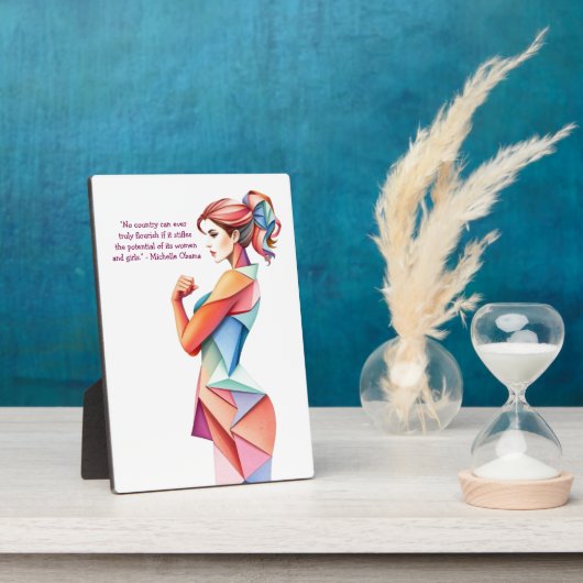 女国際的の日8月 フォトプラーク (側面)