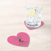 女国際的の日。おもしろい ペーパーコースター (インサイチュ)