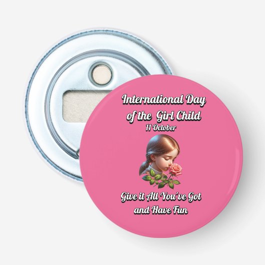 女国際的の日。おもしろい 栓抜き (正面)