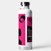 女国際的の日 ウォーターボトル (右面)