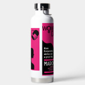 女国際的の日 ウォーターボトル (左面)