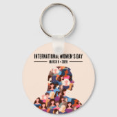 女国際的の日 キーホルダー (裏面)