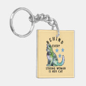 女国際的の日 キーホルダー (正面左)