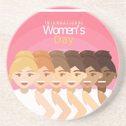 女国際的の日 コースター (正面)