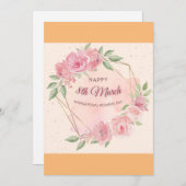 女国際的の日 シーズンカード (正面/裏面)