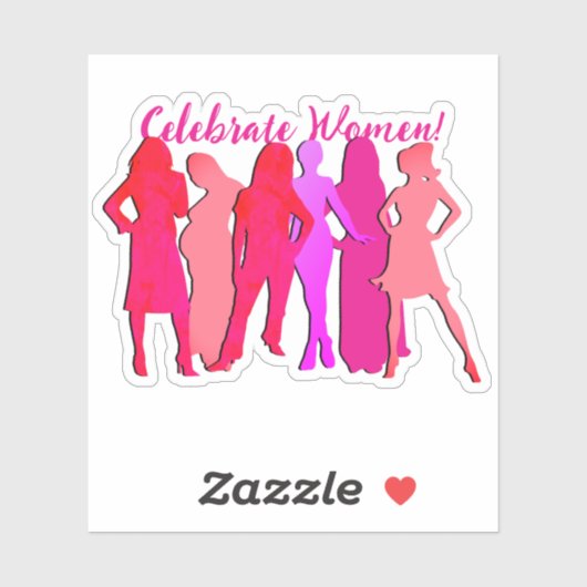 女国際的の日 シール (シート)