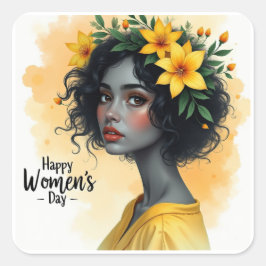 女国際的の日 スクエアシール