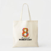 女国際的の日 トートバッグ (正面)