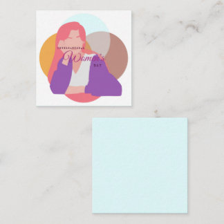 女国際的の日 ノートカード