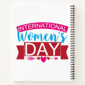 女国際的の日 ノートブック (裏面)