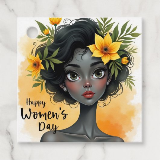 女国際的の日 フェイバータグ (正面)