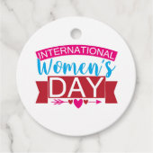 女国際的の日 フェイバータグ (正面)