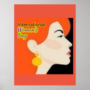 女国際的の日。 ポスター