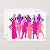 女国際的の日 ポストカード (正面/裏面)