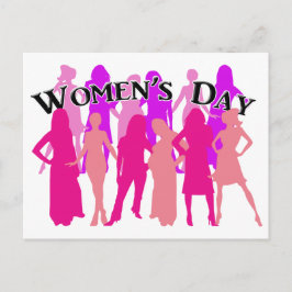 女国際的の日 ポストカード