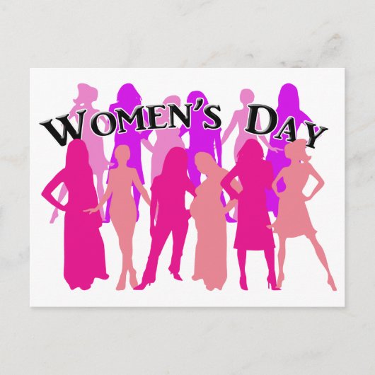 女国際的の日 ポストカード (正面)