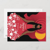 女国際的の日 ポストカード (正面/裏面)