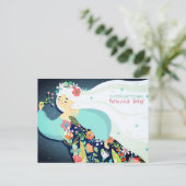 女国際的の日 ポストカード (スタンド正面)