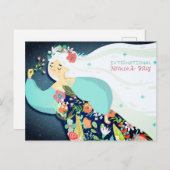 女国際的の日 ポストカード (正面/裏面)