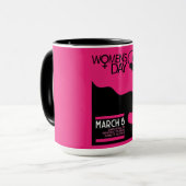 女国際的の日 マグカップ (正面左)