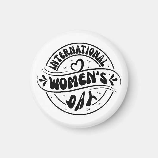 女国際的の日 マグネット (正面)