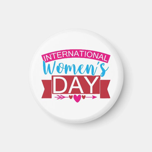 女国際的の日 マグネット (正面)