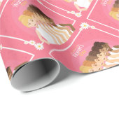 女国際的の日 ラッピングペーパー (ロールコーナー)