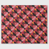 女国際的の日 ラッピングペーパー (フラット)