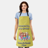 女国際的の日。女の子の可能性。 エプロン (着用した状態)