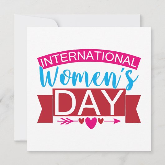 女国際的の日 招待状 (裏面)