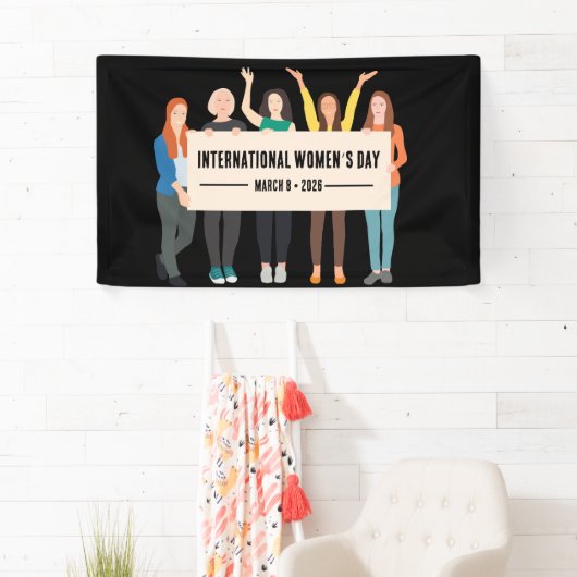 女国際的の日 横断幕 (インサイチュ)