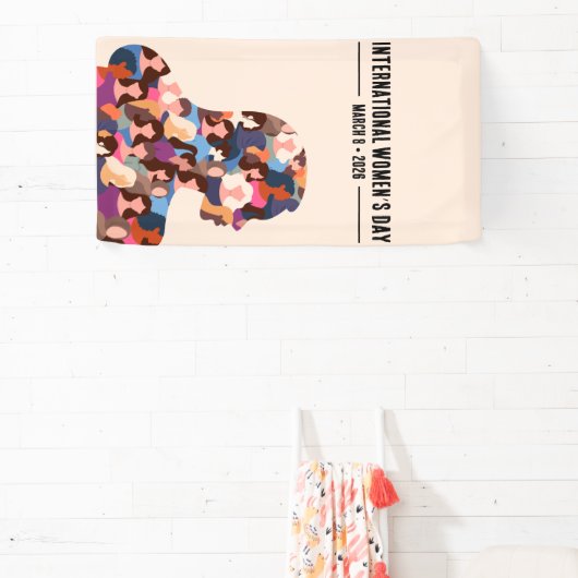 女国際的の日 横断幕 (インサイチュ)