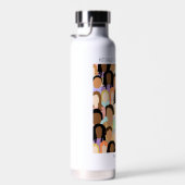 女国際的の日 – 3月8日 ウォーターボトル (右面)