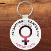 女国際的の日 | 3月8日 キーホルダー (正面)