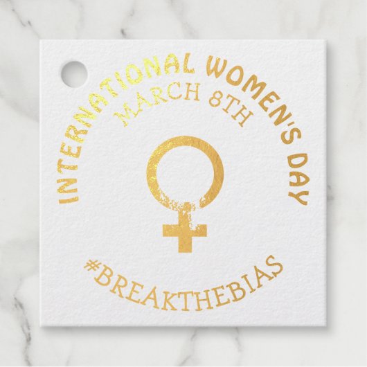 女国際的の日 | 3月8日 フェイバータグ (正面)