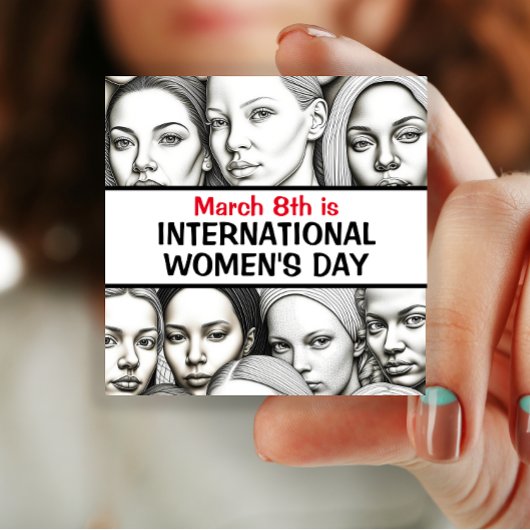 女国際的の日 – 3月8日#IWD2024 缶バッジ