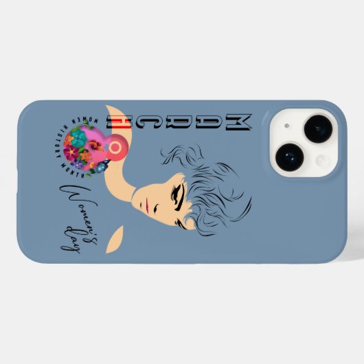 女国際的の日 | Case-Mate iPhoneケース (裏面 (横))