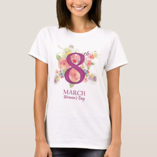 女国際的の日 Tシャツ