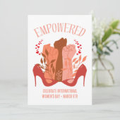 女国際的の日BRIGHTFSTS STILETTO 招待状 (スタンド正面)