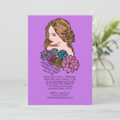 女国際的女の日ビューティフルレディパーティー 招待状 (スタンド正面)