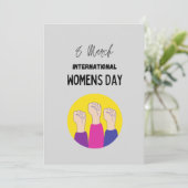 女国際的子日誌 招待状 (スタンド正面)