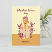 女国際的子日誌 招待状 (スタンド正面)