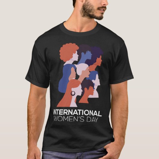 女国際的性の日2023女の日の抱擁 Tシャツ (正面)