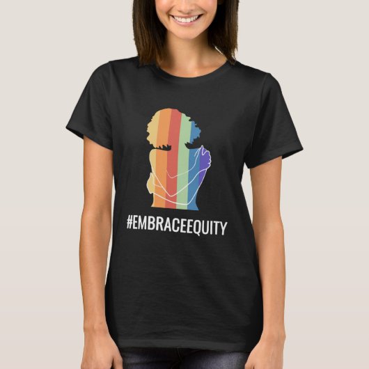 女国際的性の日2023抱擁エクイティ8 Ma Tシャツ (正面)