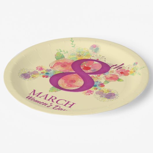 女国際的性の日 ペーパープレート (アングル)