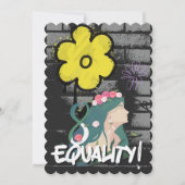 女国際的性の日 – 平等と正義 シーズンカード (正面)