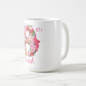 女国際的性の日happy women's day 8 2024 コーヒーマグカップ (正面右)