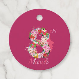 女国際的性の日happy women's day 8 2025 フェイバータグ